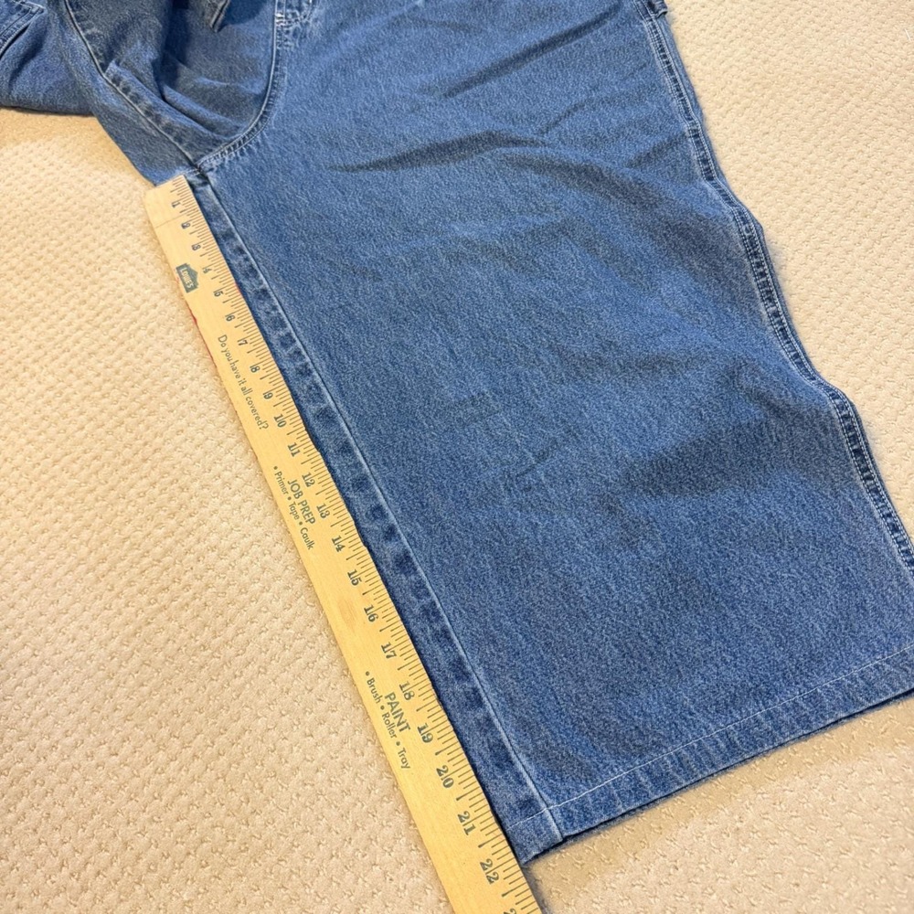 Vintage Looney Tunes Overalls 90s Womens 22/24 Sylvester Tweety Denim Bib Adult - Picture 5 of 16
